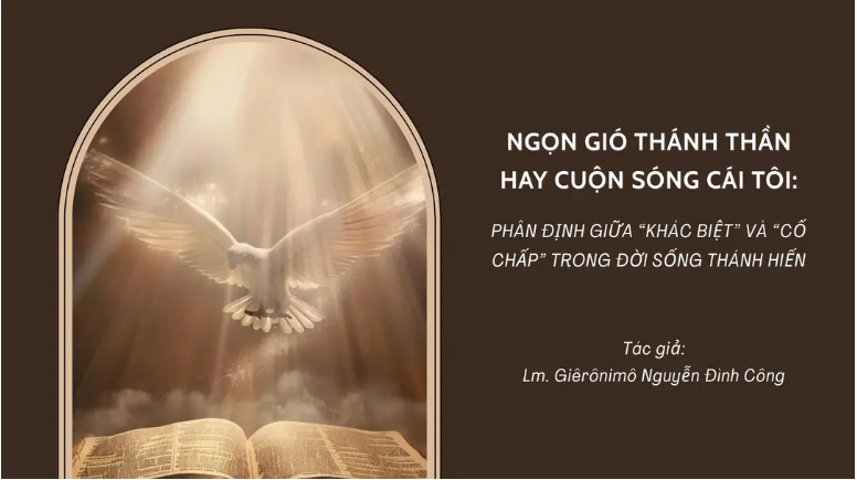 Ngọn gió Thánh Thần hay cuộn sóng cái tôi: Phân định giữa “Khác biệt” và “Cố chấp” trong đời sống Thánh hiến