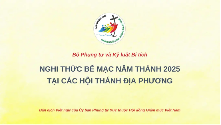 Nghi thức bế mạc Năm Thánh tại các Hội Thánh địa phương 28.12.2025