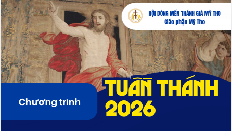 Chương trình Phụng vụ Tuần Thánh 2026